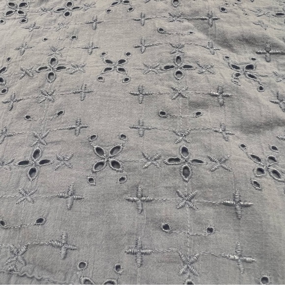 Aerie Periwinkle Eyelet Adjustable Spaghetti Strap Tank Crop Top XXL - Picture 3 of 7